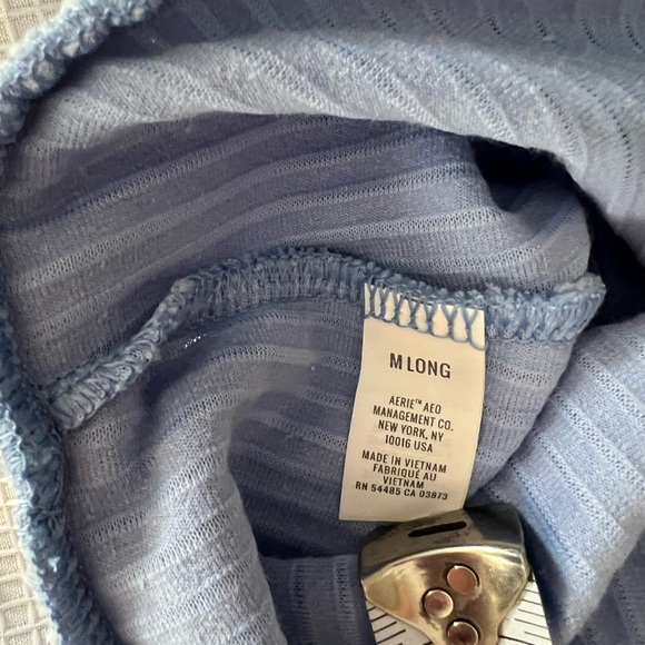 Aerie Sky Blue Flare Pants - Picture 7 of 10